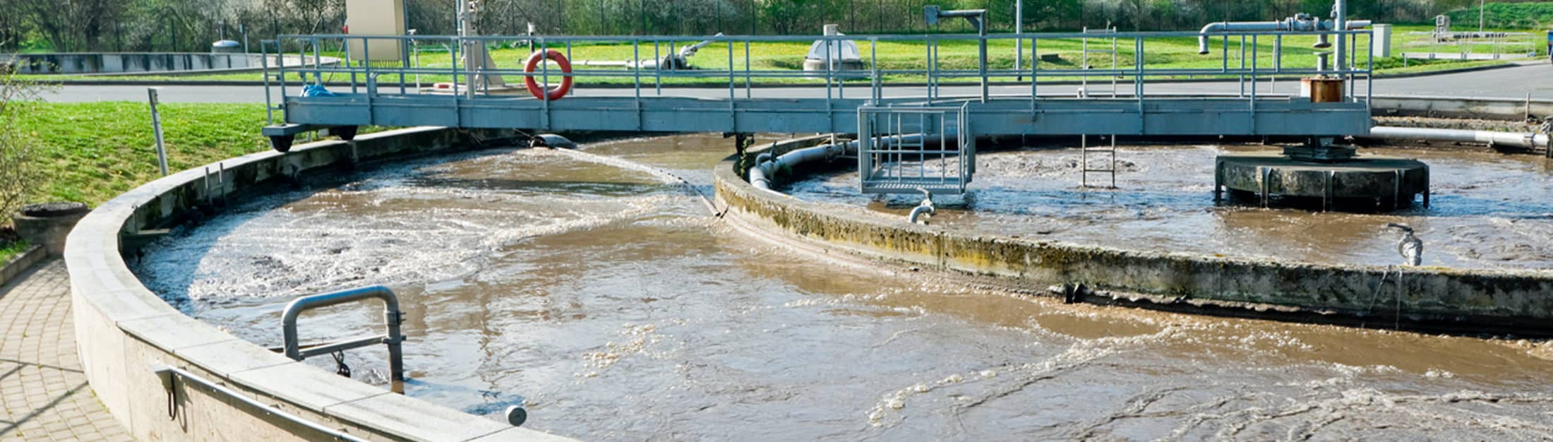 Municipal sewage treatment plant